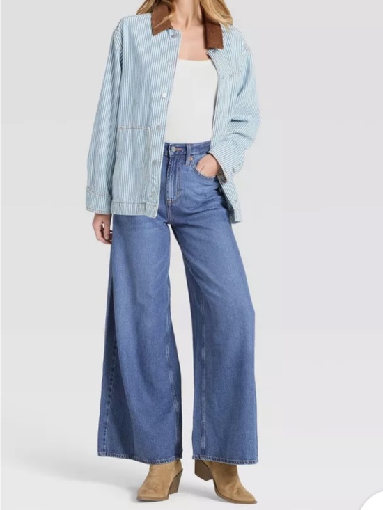 Universal Thread Denim - Universal Thread High-Rise Wide Leg  Palazzo Jeans